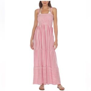 NWT Raviya Women’s Swim Beach Cover Up Maxi‎ Dress Summer Vacation Resort